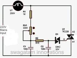 How To Make A Simplest Triac Dimmer Switch Circuit Homemade Circuit Projects Electronic Circuit Projects Electrical Circuit Diagram Circuit Projects