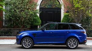2015 Range Rover Sport Svr Us Spec Estoril Blue Side Hd Wallpaper 54