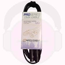 Accu Cable Ac3pdmx15pro Male To Female Dmx Lighting Cable 15 Agiprodj