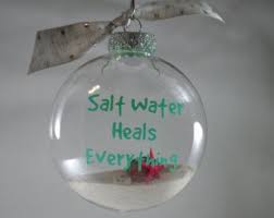 Maybe you would like to learn more about one of these? Saltwater Heals Beach Christmas Ornament Beach Decor Etsy In 2021 Beach Christmas Ornaments Coastal Christmas Decor Beach Christmas