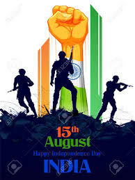 Beautiful indian 74th happy independence day images in english hindi 2020, 15th august 1947 whatsapp hd flag wallpaper, patriotic swatantra diwas wishes msg. Illustration Of Indian Army Soilder Nation Hero On Pride Of India On 15th August Happy Independence Day Background Royalty Free Cliparts Vectors And Stock Illustration Image 152885211