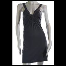 Poleci Black Sleeveless Metalic Mini Dress Mini Dress Dresses Clothes Design