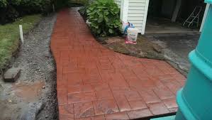 May 21, 2020 · the cost of a concrete walkway can vary widely depending on its size and finish. Hoffman Stamped Concrete Patios Steps Decks Walkways And More