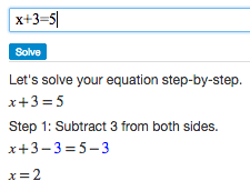 Mathpapa can solve your equations (and show. Algebra Calculator Mathpapa