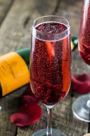 I fell in love with them as an ingredient years ago when i first hibiscus syrup is one of the easiest things in the world to make, so it puzzles me why anyone would pay a hefty price for a commercially prepared bottle. Hibiscus Champagne Cocktail Olivia S Cuisine