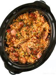 Slow Cooker Jambalaya Recipe Slow Cooker Jambalaya Easy Slow Cooker Recipes Crockpot Recipes Slow Cooker