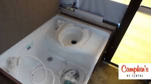 Depending on which model you get, may have a very tight shit, shower, and shave type bathroom. Campkin S Presents 2016 Clipper Sport 127st By Coachmen Toilet Shower Sleeps 8 Youtube