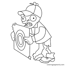Is this the type of program i am looking for to create one.  i am looking ot make a coloring book for kids for our outreach program. Target Zombie Coloring Pages Plants Vs Zombies Coloring Pages Coloring Pages For Kids And Adults