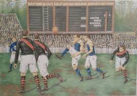 Pin On Australian Football Art