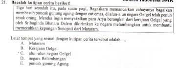Latar tempat:berupa keterangan lokasi di mana terjadinya peristiwa dalam cerita. Soal Un Menentukan Latar Cerita Zuhri Indonesia