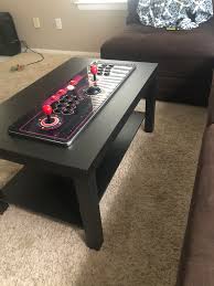 Sold by special supply and ships from amazon fulfillment. Arcade Coffee Table For My Game Room Low Effort Just Cut A Hole In An Ikea Table And Dropped It In Gaming