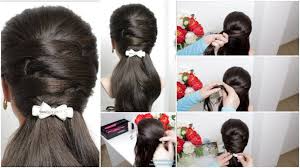 The ends need to remain smooth so that they don't look dry and stick out unappealingly. Easy Everyday Hairstyle For Long Medium Hair Simple Craft Ideas