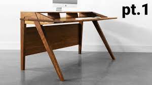 Maybe you would like to learn more about one of these? How To Build A Desk Mid Century Modern Desk Build Part 1 The Base Youtube