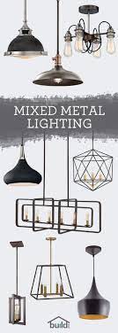 When It Comes To Lighting Don T Be Afraid To Mix It Up Check Out Our Beautiful Lighting Options With The Latest Mixed M Metal Lighting Home Lighting Lighting