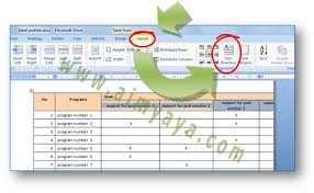 Cara Mudah Membuat Judul Kolom Tabel Vertikal Di Microsoft Word Cara Aimyaya Cara Semua Cara