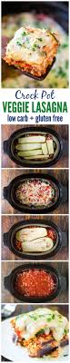 Nice Delicious Crock Pot Low Carb Lasagna Made With Zucchini And Eggplant Instead Of Recipes Cooker Recipes Low Carb Lasagna