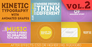 After effects has the tools to make great use of kinetic typography. 25 Amazing After Effects Kinetic Typography Templates Bashooka