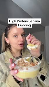 High Protein Banana Pudding Recipe