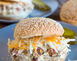 Cover, and cook on low for 6 to 7 hours. Slow Cooker Chicken Bacon Ranch Sandwiches Martin S Famous Potato Rolls And Bread