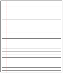 Free Printable Blank Lined Paper Template In Pdf Word How To With Microsoft Word Lined Paper Writing Paper Template Paper Template Free Notebook Paper Template
