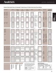 Andersen Casement Window Size Chart 5 Best Images Of