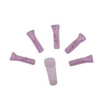Lot de 5 filtres en verre rose | Embouts plats pour fumer en ...