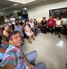 Pamamanhikan complete. 😊❤️🇵🇭 In the Philippines it is tradition that the  groom's family visits the bride's family to formally ask for her hand in  marriage. It is a sign of respect. What