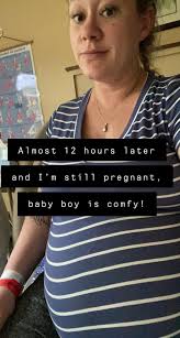 Just in case anyone was wondering....we have a stubborn little man