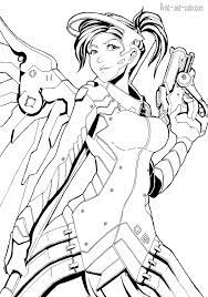 Mercy Overwatch Image 2272797 Zerochan Anime Image Board Overwatch coloring pages are great for the older kids. image 2272797 zerochan anime