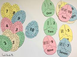 If you really like exercising your brain, figuring things 'round and 'round till you explode, then this is the page for you ! Easter Egg Math Puzzles Teach Beside Me