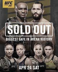 Encuentra la cartelera del ufc 261 completa y actualizada. Dana White Anuncio El Asombroso Record Que Consiguio Ufc 261 Minuto Deportes