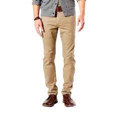 Calças chino corte skinny alpha stretch khaki. Dockers Alpha Original Skinny Beige Dressinn