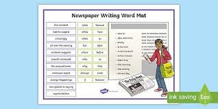 A news report is similar to a news article. 10 000 Top Newspaper Report Vocabulary Teaching Resources