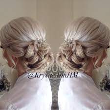 Hair Www Krystieann Com Wedding Hair Bridal Hair Platinum Hair Blonde Hair Bridal Updo We Blonde Wedding Hair Wedding Hair And Makeup Wedding Hairstyles