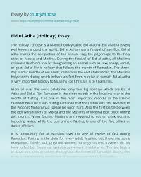 We did not find results for: Eid Ul Adha Holiday Free Essay Example