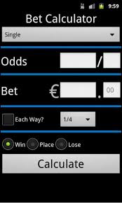The pointsbet sportsbook app is available to download for both android & ios devices and is so easy to use, even a rookie to betting can use it. Bet Calculator 3 3 Apk Download Android Entertainment Apps