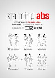 Standing Abs Workouts Standing Workout Standing Ab Exercises Standing Abs