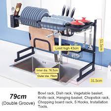 We did not find results for: Buy 65 79 85 91cm Stainless Steel Over The Sink Drying Dish Rack Kitchen Holder Organizer Drainboard Drainer Kitchen Light Duty Countertop At Affordable Prices Free Shipping Real Reviews With Photos Joom