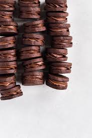 Chocolate Hazelnut Sandwich Cookies Browned Butter Blondie Recipe In 2020 Chocolate Hazelnut Sandwich Cookies Chocolate Slice