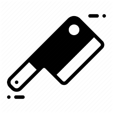Meat Butcher Kitchen Utensil Knife Icon In 2020 Utensil Icon Kitchen Knives