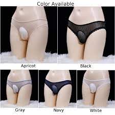 Sexy Sissy Bulge Pouch Panties Mens Sheer See-Through Lace Underwear  Lingerie Elastic Underpants Scrotum Knickers - AliExpress