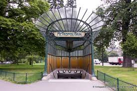 Art deco combines the best of classic materials, like stone, marble and gold, with the excitement of modern shapes and designs. Nyc V Paris Hector Guimard Art Nouveau Subway Entrances Untapped New York