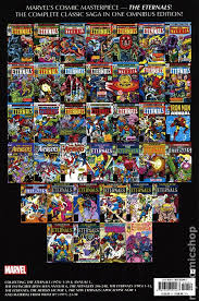 The saga of the eternals, a race of immortal beings who lived on earth and shaped its history and civilizations. Eternals The Complete Saga Omnibus Hc 2020 Marvel Comic Books