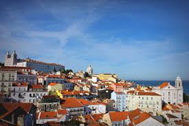 The tagus river and the bay of lisbon viewed from the viewpoint of the almada castle. Flying To Lisbon Portugal Fbo Networks Ground Handling Trip Planning Premium Jet Fuel