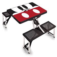 Disney Discovery Mickey Mouse Portable Folding Picnic Table Folding Picnic Table Picnic Table Camping Table