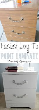 90th Power Of Paint Party Tips Recipe Painting Laminate Furniture Laminate Furniture Painting Laminate