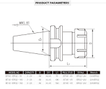 US Stock 4 Pcs Precision Balanced BT40-ER32-70 Tool Holder G2.5 ...