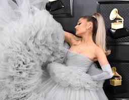 And arianators weren't done for the night. Ariana Grande S Grammys Look Is The Biggest Fluffiest Poofiest Dress You Ve Ever Seen