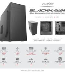 User rating, 4.6 out of 5 stars with 446 reviews. Gaming Case Infinity Blackhawk Matx Atx Quadra Computer