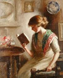 Books And Art Reading Art Art Woman Reading